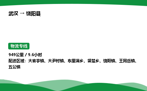 武汉至饶阳县货运公司_武汉到饶阳县物流_武汉至饶阳县物流专线