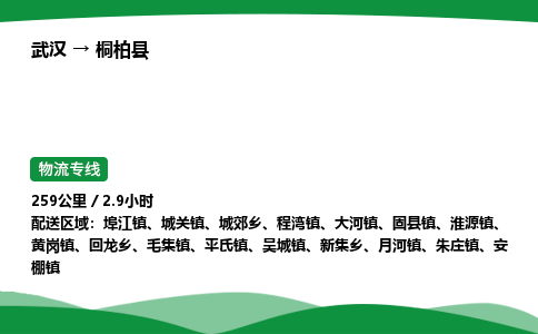 武汉至桐柏县货运公司_武汉到桐柏县物流_武汉至桐柏县物流专线