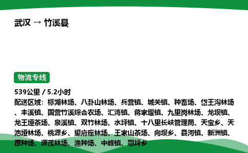 武汉至竹溪县货运公司_武汉到竹溪县物流_武汉至竹溪县物流专线